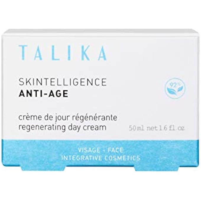 Talika SKINTELLIGENCE ANTIAGE REGENERATING DAY CREAM MOISTURISING AND BRIGHTENING FACE MOISTURISER FOR FIRM, PROTECTED COMFORTABLE SKIN 50 ML CONTAINER - Image 3